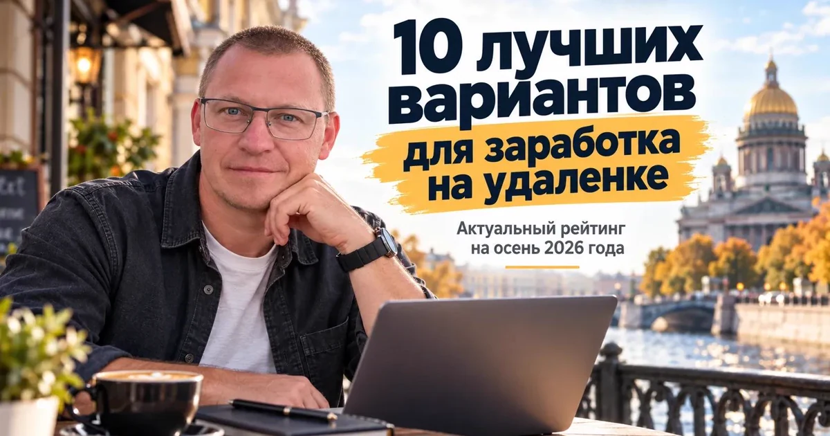 Обложка статьи «Не знаете, на чём зарабатывать? Вот 10 направлений,  которые я проверил лично!»