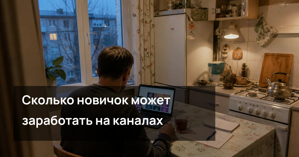 Обложка статьи «Сколько новичок может заработать на каналах: 5 простых услуг без опыта»
